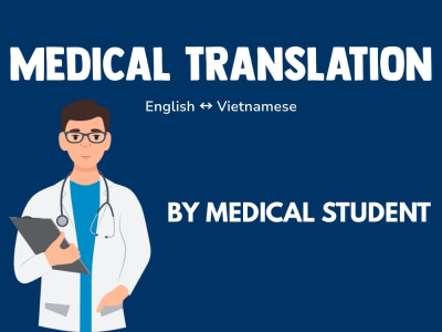 Accurate English to Vietnamese Medical Translation by Medical Student