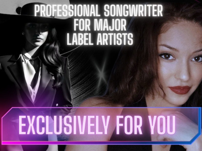 Pro Songwriter, Topliner, Vocalist