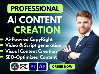 Professional expert AI content creation