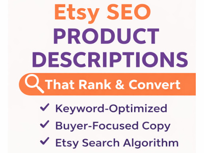 Etsy SEO product descriptions that rank and convert