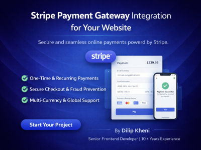Stripe Payment Gateway Integration for Your Website