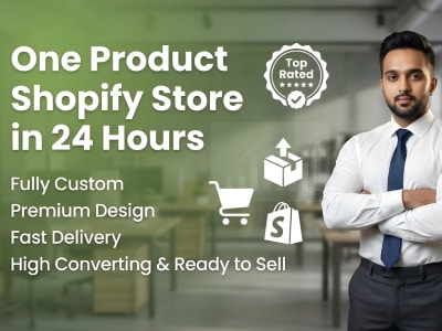 One Product Shopify Store Built in 24 Hours