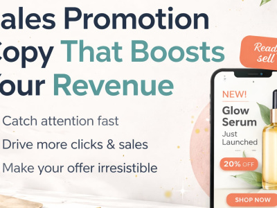 Sales promotion copy that converts and speaks directly to your audience