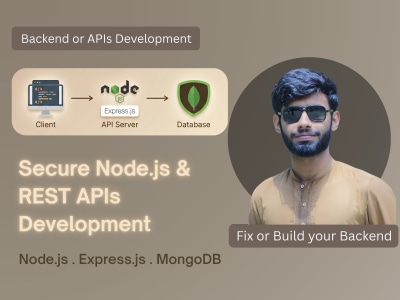 NodeJS & ExpressJS backend server with REST APIs development | Upwork