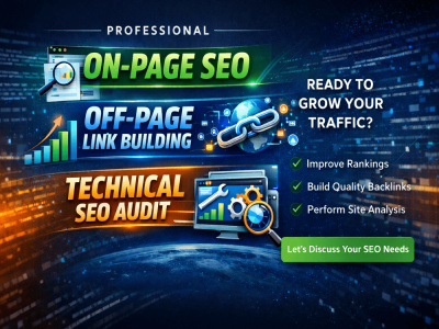 Professional On-Page SEO, Off-Page Link Building, and Technical SEO Audit