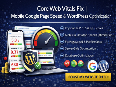Quickly speed up WordPress website and fix Core Web Vitals