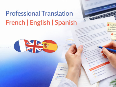 Professional Translation – French / English / Spanish