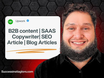 A B2B content | SAAS copywriter| SEO writer | Blog Articles