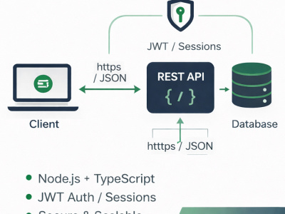 Build a REST API from scratch (Node.js + TypeScript) | Upwork