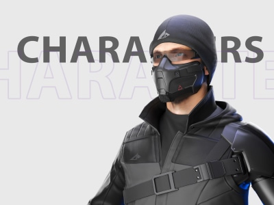 3D Modeling and Rendering for Characters & Environments