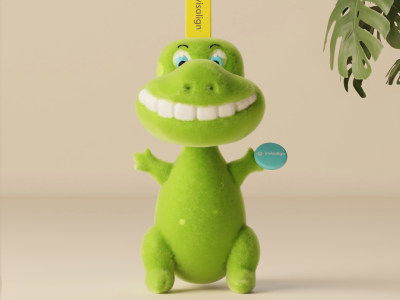 3d models of plush toys in realistic or cartoon styles.