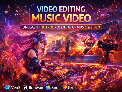 Viral veo3 animation music video in veo3 pika nano runway sora grok wanx