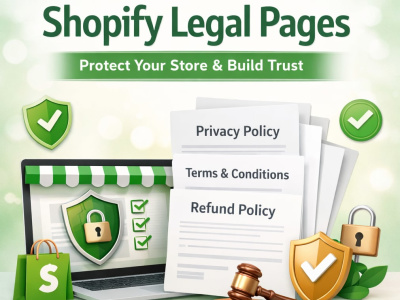 Premium Shopify Store Legal Pages | Privacy Policy, Terms & Conditions