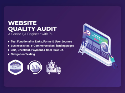 Professional Website Testing - Broken Links, Functional Bugs, Website Audit