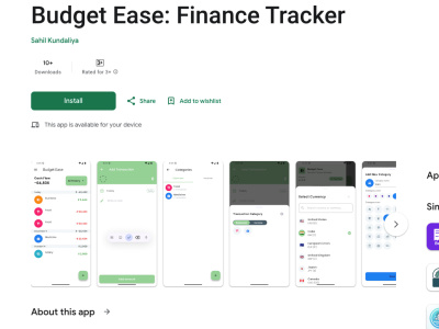 Finance Tracker app to track income and expenses effortlessly