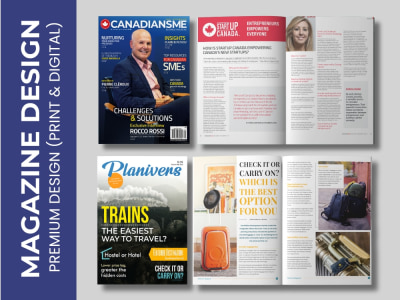 Professional Magazine Design & Editorial Layout in Adobe InDesign