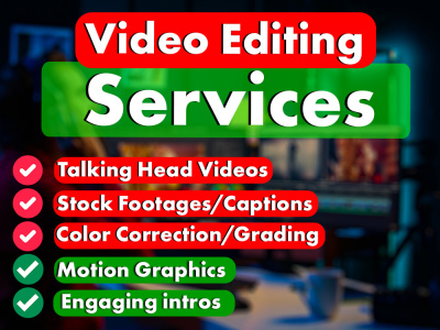 Professionally edit talking head and spokesperson videos