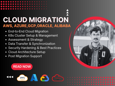 Cloud Migration for AWS, Azure, Alibaba, GCP, Oracle, On-prem