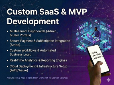 A scalable SaaS MVP or custom web application architecture | Upwork