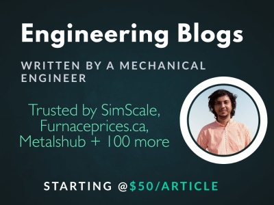 Engineering or manufacturing blog/article by a mechanical engineer
