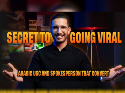 A professional Spokesperson video in Arabic & English