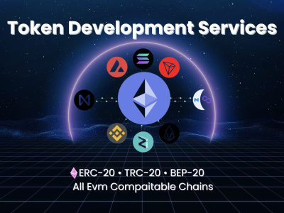 ERC20 token contract for EVM Compatible chains, BEP20, TRC20