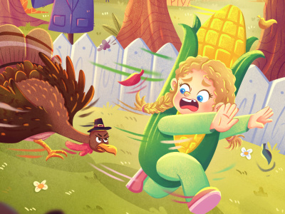 Colorful Children Storybook Illustration | Kids Picture Book