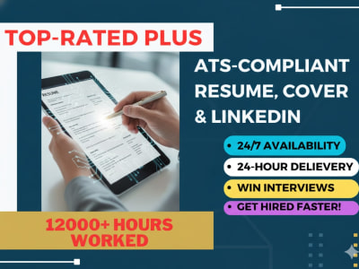 ATS CV / Resume Writing, Cover Letter & LinkedIn Optimization