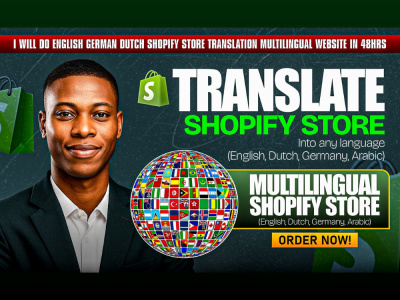 English german dutch shopify store translation multilingual website in 24hr