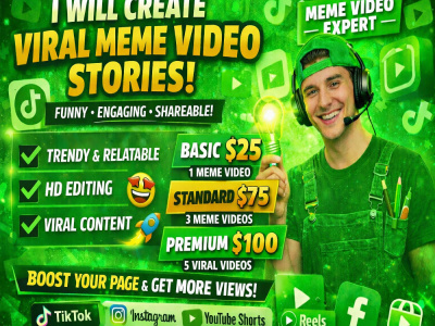 Creative viral crypto meme video to boost your meme coin project
