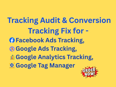 Tracking Audit & Conversion Tracking Fix for GA4, GTM, Google Ads & Meta