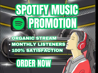 Organic USA Spotify music promotion