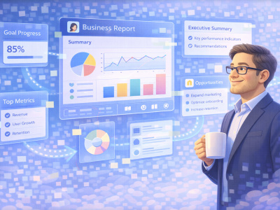 AI-Enhanced Executive Report Design