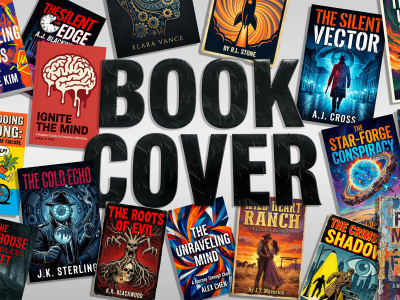 A bold book cover design
