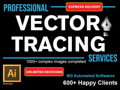 Vector Tracing | Raster to Vector | Logo Vectorization | Adobe Illustrator