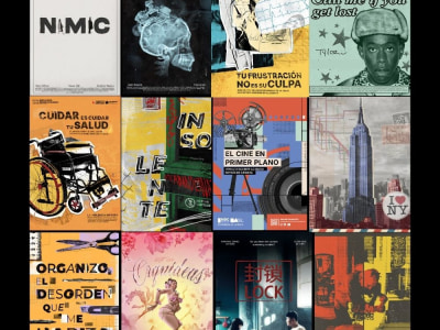 Poster for movies, music, festivals, etc.