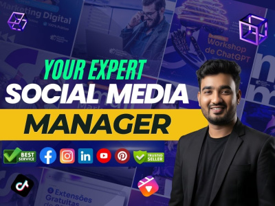 Expert Social Media Manager for Instagram, Facebook & TikTok
