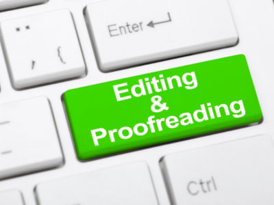 Editing and proofreading services