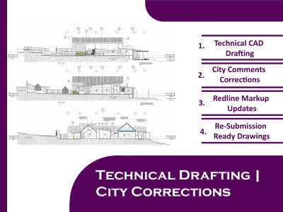 Technical Drafting Services and City Correction/Redline Updates