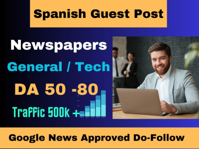 Spanish Guest Post and backlinks on Chile, Peru, Mexico, Argentina