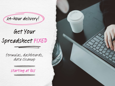 Your spreadsheet fixed - fast, clear and reliable