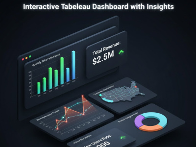 Tableau dashboard with great insights, visually attractive and interactive