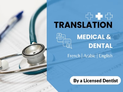 Medical translation : French/English/Arabic