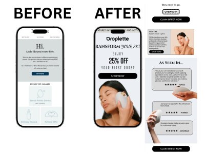 Klaviyo Email Marketing | Figma Email Design | Email Automation & Campaign