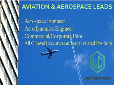 Aviation, Aerospace, Military & Defense Leads
