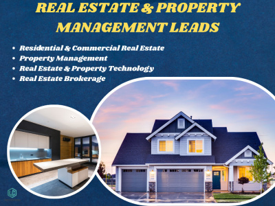 Real Estate, Property Management & Real Estate Investor Leads