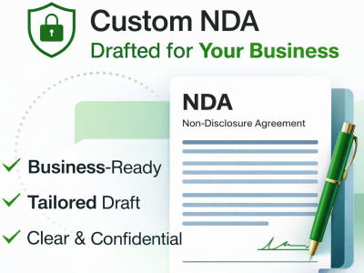 NDA Review or Drafting for Business Protection