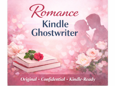 A ghostwrite plot-driven romance Kindle novel readers love