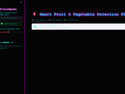 Professional Fruit and Vegetable Detection System using YOLO and ...