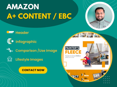 Amazon A+ Content / EBC Design & Upload for Higher Conversions
